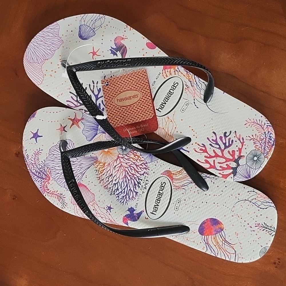 Havaianas seaside print Alpargatas Size 11